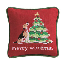 Load image into Gallery viewer, Xmas Needle Point Pillow

