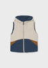 Boys Reversible Color-Block Vest by Mayoral