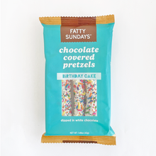 Load image into Gallery viewer, Birthday Cake Chocolate Covered Pretzels
