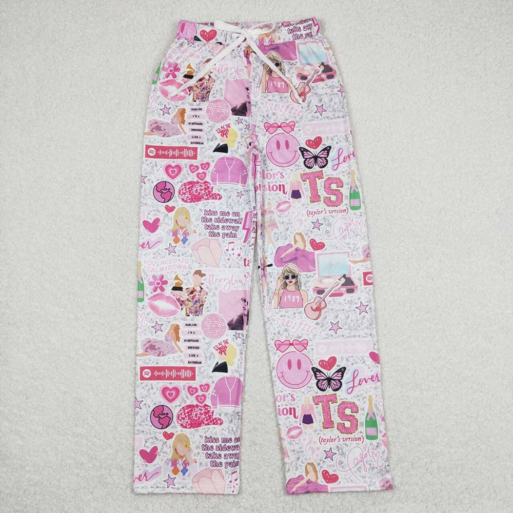 Taylor Swift Adult Pajama Bottoms