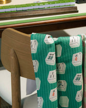 Load image into Gallery viewer, Geometry Tile Flow Tea Towel
