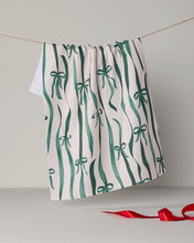 Load image into Gallery viewer, Geometry Falling Ribbon Tea Towel - Holiday 2026
