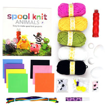 Load image into Gallery viewer, Make &amp; Play Spool Knit Animals
