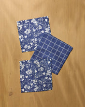 Load image into Gallery viewer, Geometry Posy Plaid Dishcloth Set
