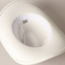Load image into Gallery viewer, BRIDE Pearl Cowboy Hat
