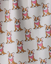 Load image into Gallery viewer, Geometry Corgi Pals Tea Towel

