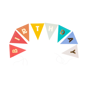 Happy Birthday Banner Set