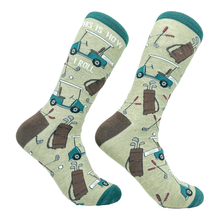 Load image into Gallery viewer, Men's This Is How I Roll Socks Funny Golf Cart Golfing Lover
