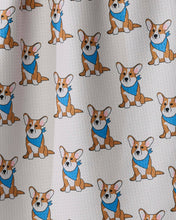Load image into Gallery viewer, Geometry Corgi Pals Tea Towel
