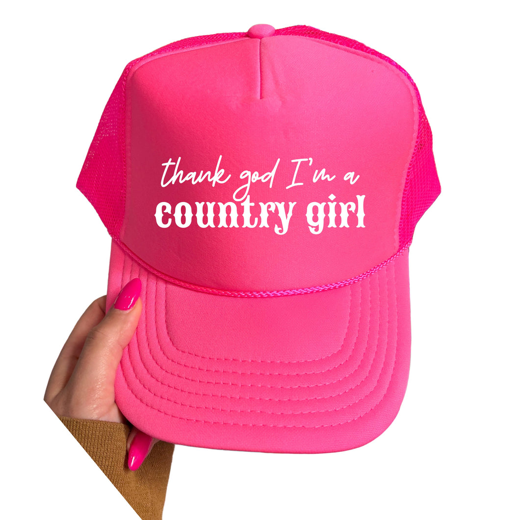 Country Girl Trucker Hat