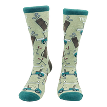 Load image into Gallery viewer, Men's This Is How I Roll Socks Funny Golf Cart Golfing Lover
