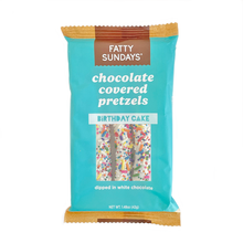 Load image into Gallery viewer, Birthday Cake Chocolate Covered Pretzels
