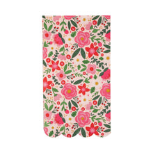 Load image into Gallery viewer, Floral Scalloped Dinner Napkin
