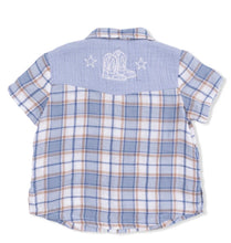Load image into Gallery viewer, Short Sleeve Western Shirt with Shorts
