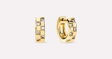 Load image into Gallery viewer, Eden Mini Gold Huggie Earrings
