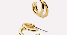 Load image into Gallery viewer, Double Hoop Earrings - Scarlett
