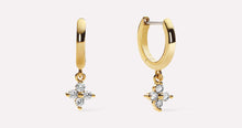 Load image into Gallery viewer, Angela Gold Huggie Hoop Earrings
