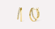 Load image into Gallery viewer, Toda Double Hoop Earrings
