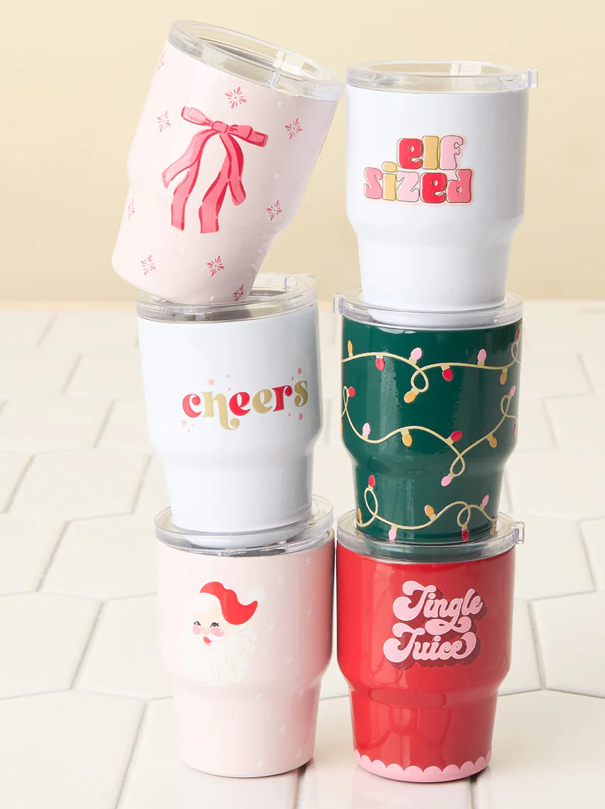 2oz Holiday Tiny Tumblers