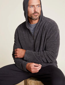 Barefoot Dreams Men's Cozy Chic Ultra Lite Zip Up Hoodie