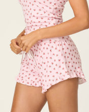 Load image into Gallery viewer, PJ Salvage Crazy For The Holidays Ditsy Floral Print Short
