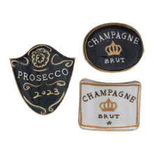 Load image into Gallery viewer, Metal Champagne Bottle Coasters
