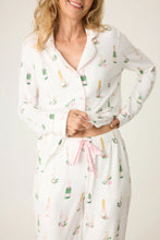 Load image into Gallery viewer, PJ Salvage Champagne PJ Set w/ Eye Mask
