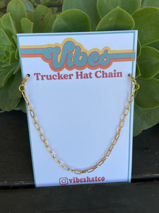 Paperclip Trucker Hat Chains