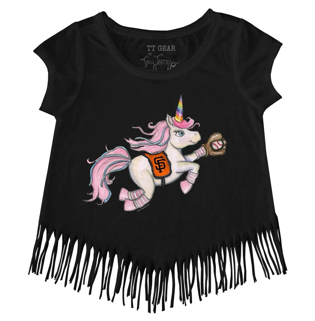 Giants Unicorn Fringe Tee