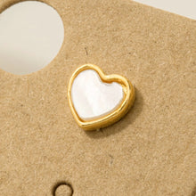 Load image into Gallery viewer, Heart Earrings detail
