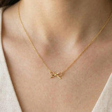 Load image into Gallery viewer, Ribbon Necklace detail
