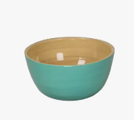 Mini Shallow Bamboo Bowl