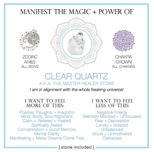 Manifest The Magic Stones