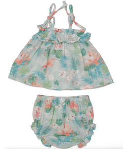 Angel Dear Ruffle Top & Bloomer