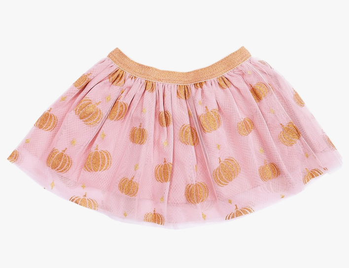 Pumpkin Glitter Tutu - Dress Up Skirt