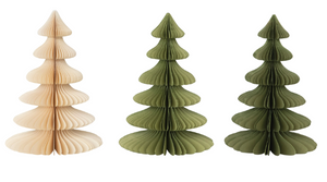 6" Round x 9"H Paper Honeycomb Tree