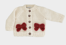 Load image into Gallery viewer, Bow Cardigan
