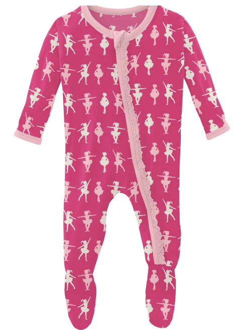 Kickee Pants Ruffle Footies