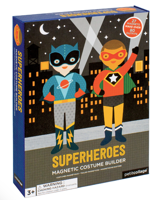Superheroes Magnetic Costume Builder