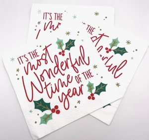 Christmas Party Napkins