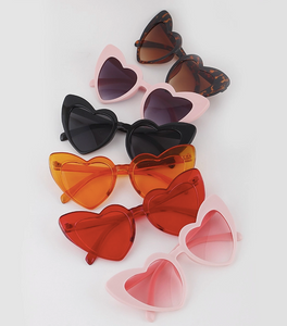 Retro Heart Sunglasses