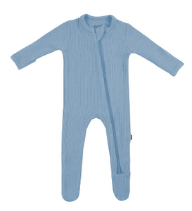 Kyte Baby Ribbed Zip Footie