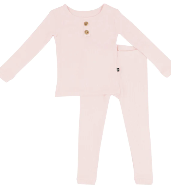 Kyte Ribbed Henley Set