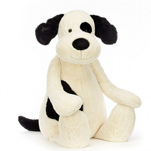 Load image into Gallery viewer, Jellycat Bashful Black &amp; Cream Puppy
