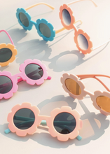 Load image into Gallery viewer, Two Tone Flower Kids Sunglasses
