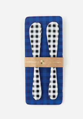 Black Gingham Spreader