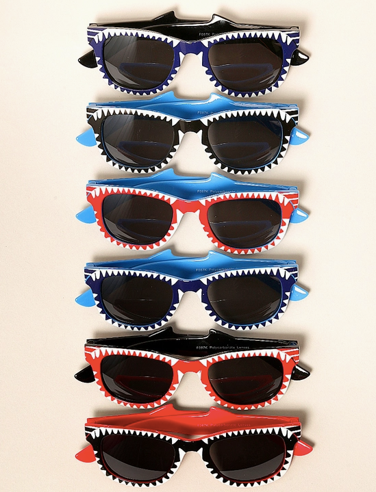 Kids Trendy Shark Shaped Sunglasses