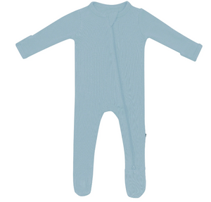 Kyte Baby Ribbed Zip Footie