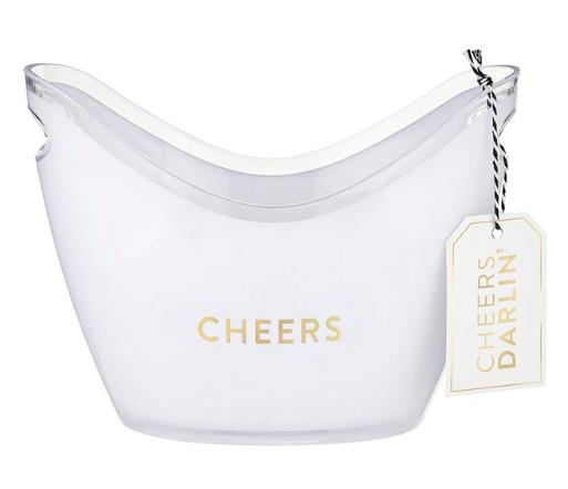 Acrylic Drink Bucket - Cheers