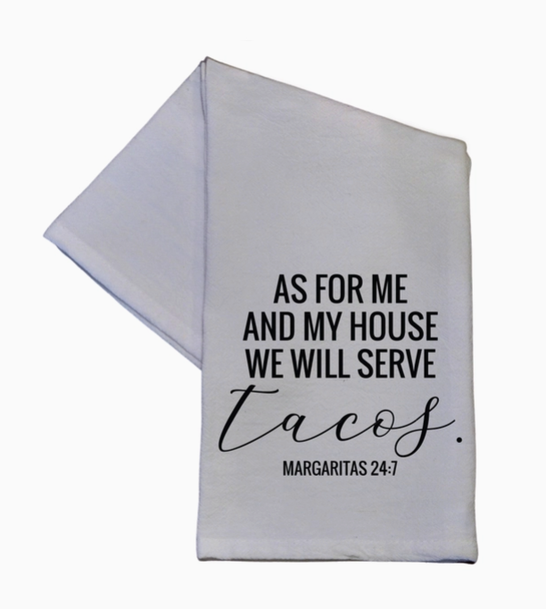 Quote Tea Towel